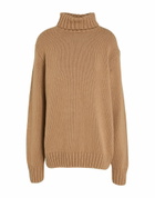 Helmut Lang Womens Turtleneck Camel