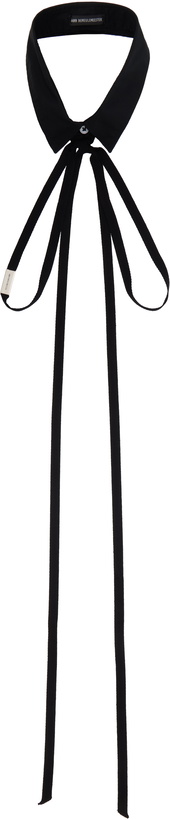 Photo: Ann Demeulemeester Black Ruud Shirt Collar Necklace