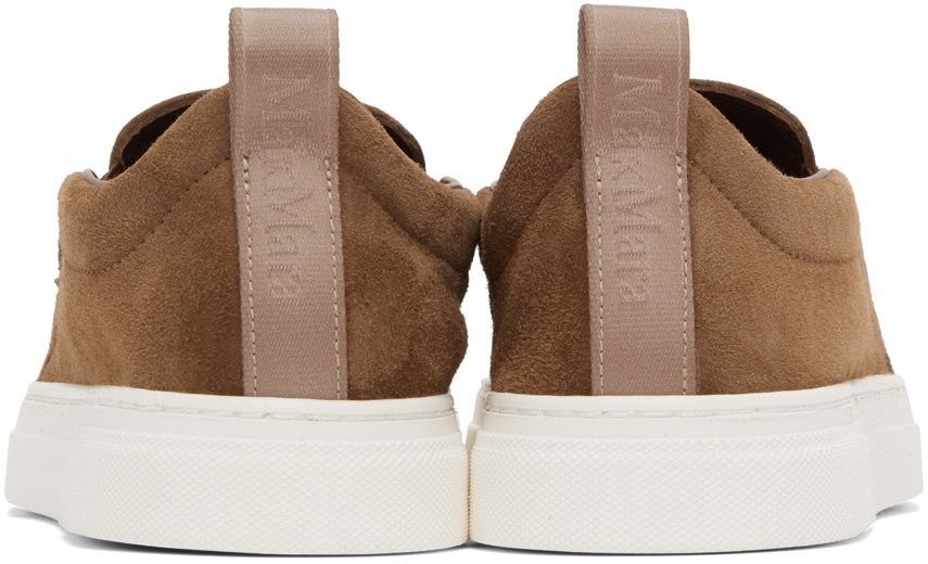 Max Mara Brown Tia Low Top Sneakers