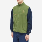 Magenta Men's Spot Hunter Fleece Vest in Khaki
