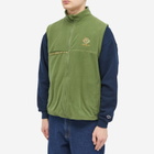 Magenta Men's Spot Hunter Fleece Vest in Khaki