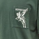 Represent Men's Power And Speed T-Shirt in Forrest Green