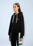 Palm Angels Logo Motif Hooded Sweatshirt