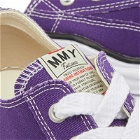 Maison MIHARA YASUHIRO Men's Peterson Original Sole Canvas Low Sne Sneakers in Purple