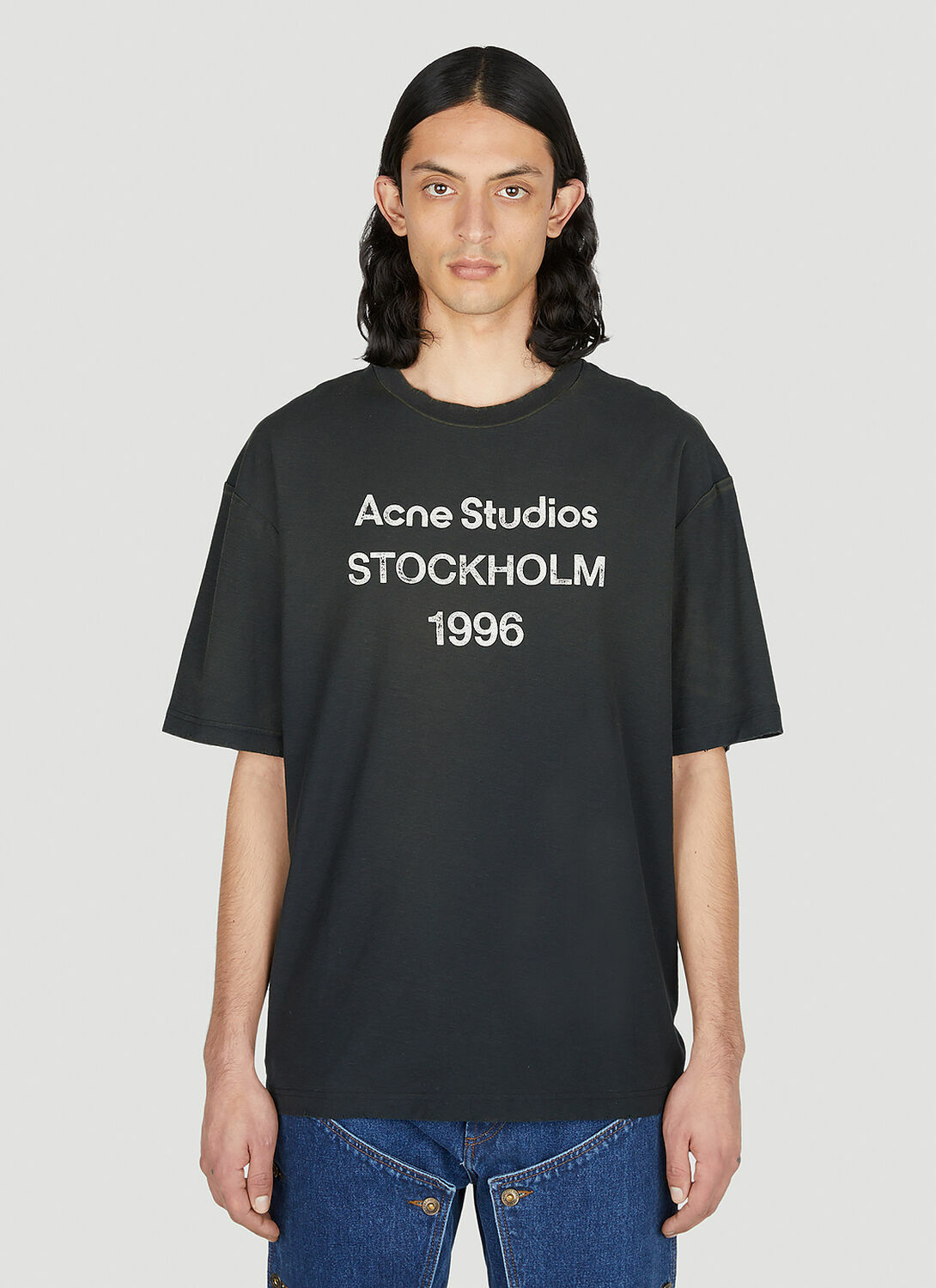 Acne Studios Logo Print T-Shirt