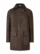 Zegna - Shearling Coat - Brown