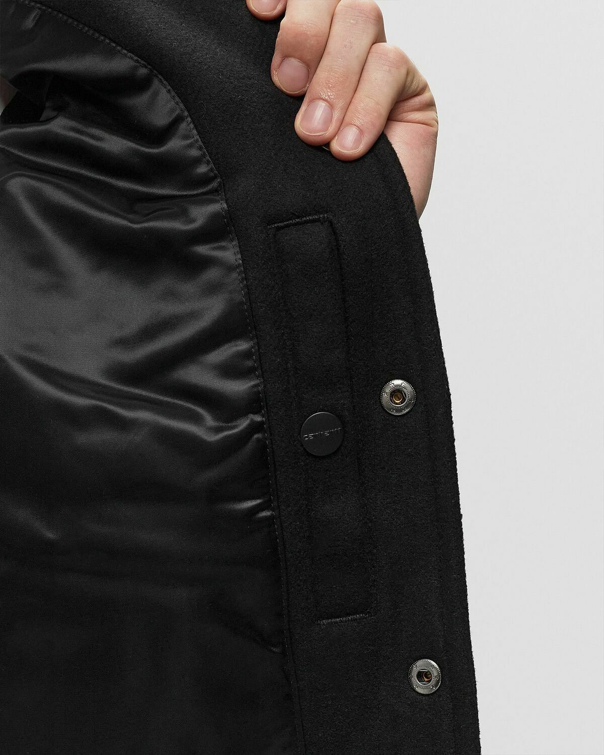 Carhartt BROWN DUCKS BOMBER ジャケット M ブラック Carhartt Wip Brown Ducks Bomber Black Bomber Jackets