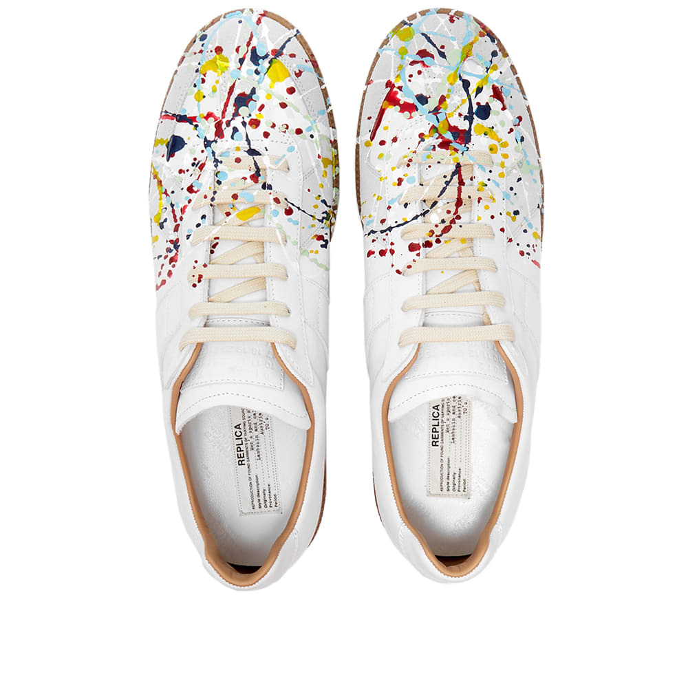 関税負担なし☆Maison Margiela REPLICA PAINTED スニーカー 特別セール品】 関税負担なし☆Maison Margiela 「レプリカ