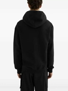 Jil Sander Black Cotton Logo-Print Hoodie