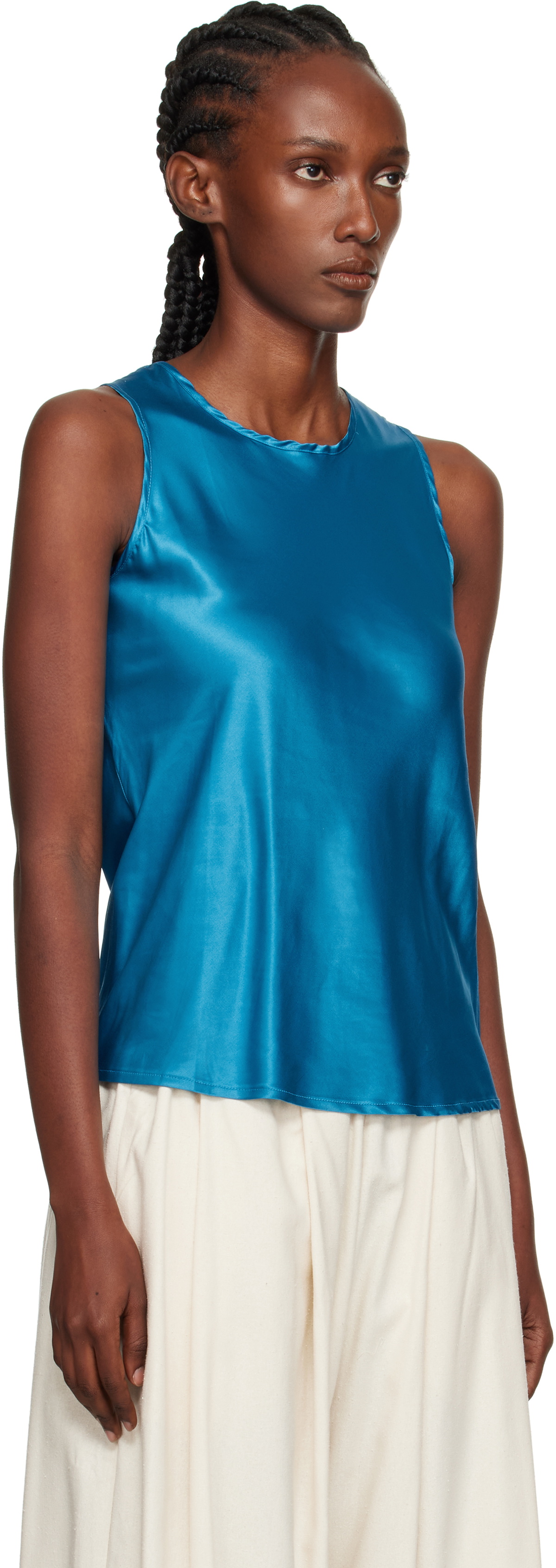 Baserange Blue Dydine Tank Top