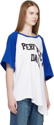 UNDERCOVER White & Blue UC1E8805-2 'Perfect Day' T-shirt