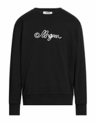 Msgm Mens Sweatshirt in Black