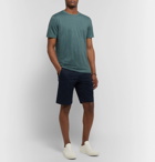 Theory - Essential Stretch-Linen T-Shirt - Teal