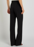 Another Tomorrow Straight-leg Jersey Trousers Black