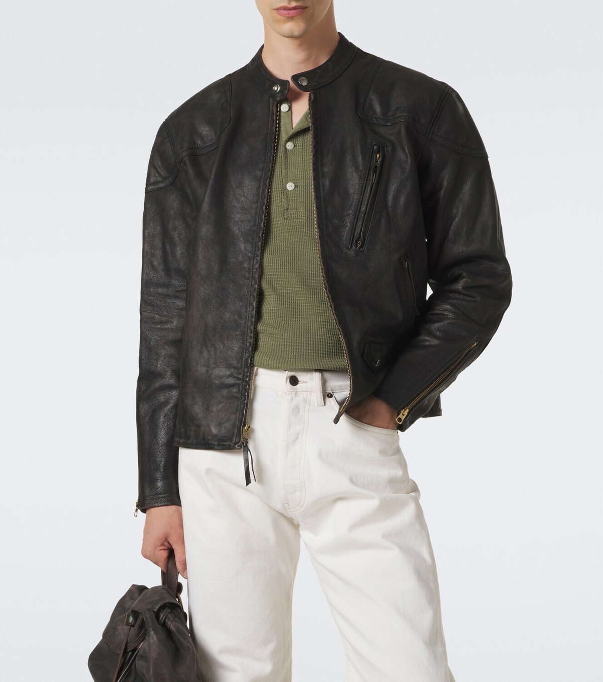 RRL Watts leather jacket
