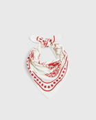 Hay Hay Dogs Scarf White - Mens - Cool Stuff