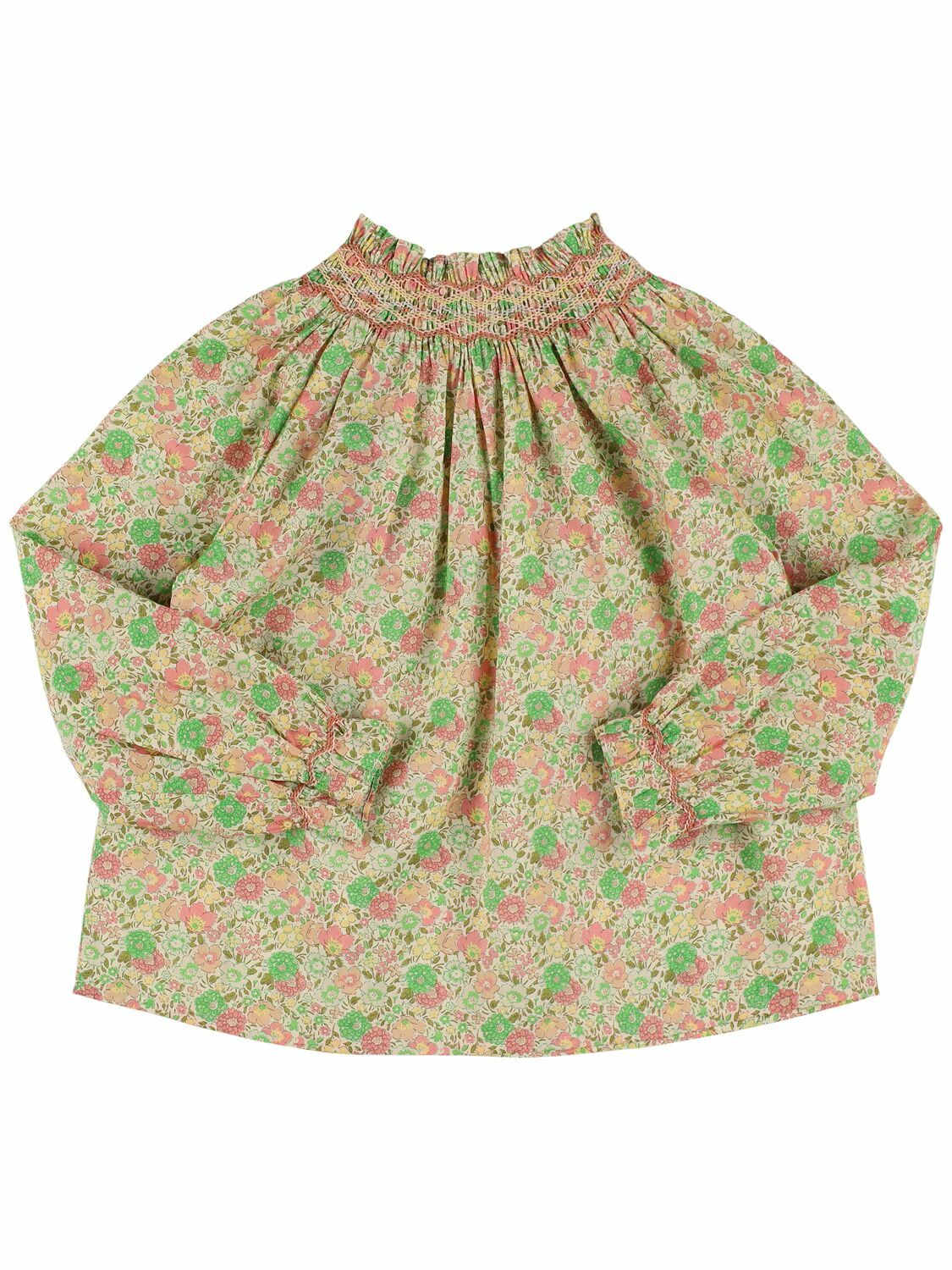 BONPOINT Floral Printed Cotton Shirt