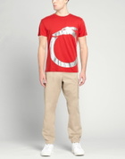 Trussardi Mens T-shirt in Red