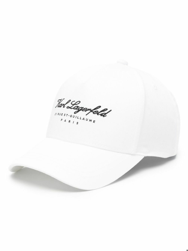 Photo: KARL LAGERFELD - Hat With Logo