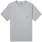 Gramicci Men's One Point Pocket T-Shirt in Slate Pigment