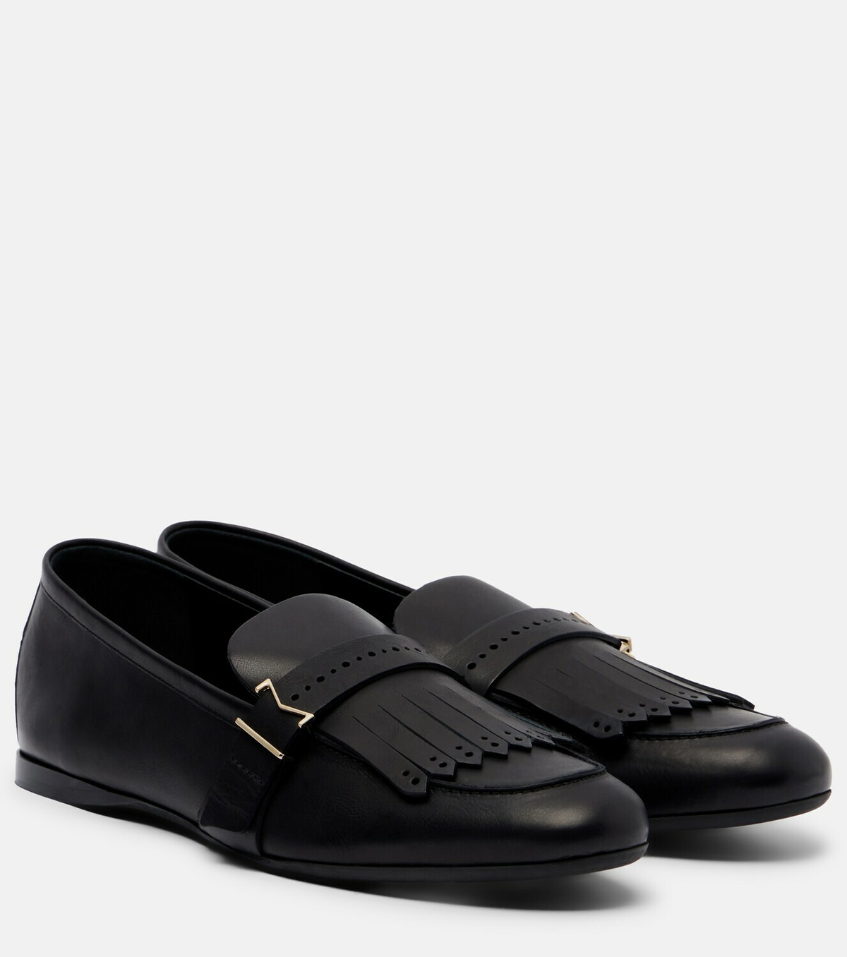 Max Mara Leather lofaers