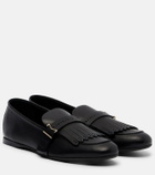 Max Mara Leather lofaers