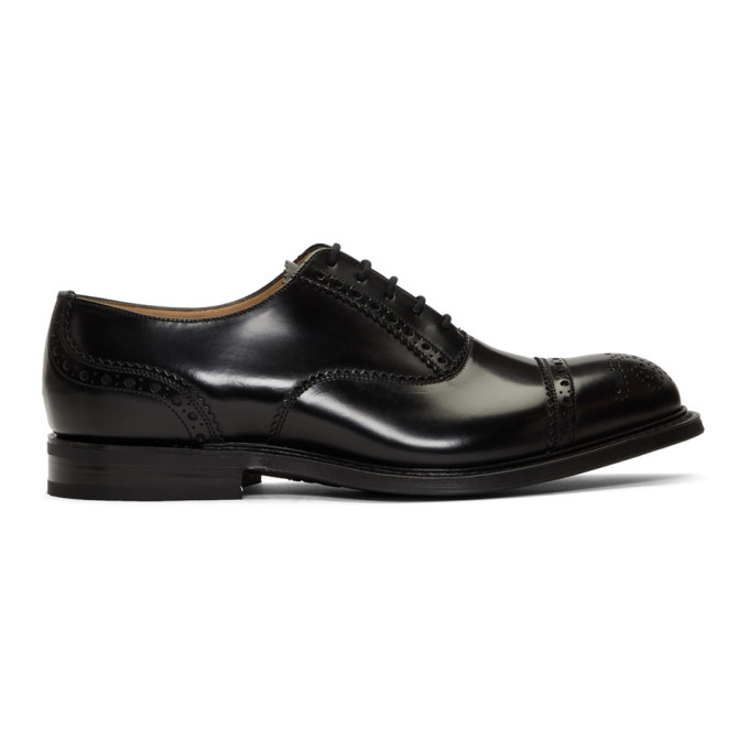 Photo: Churchs Black Waltham Brogues