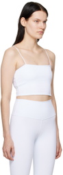 Alo White Goddess Bandeau Top