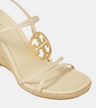 Tory Burch Capri Miller leather espadrille wedge