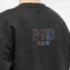 VTMNTS Men's Outline Logo Crew Sweat in Black