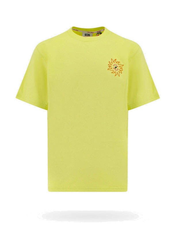 Photo: Gcds T Shirt Yellow   Mens