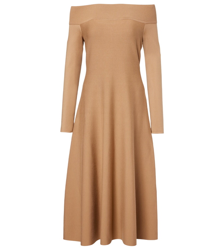 Photo: Ralph Lauren Collection Abrillong cashmere-blend midi dress