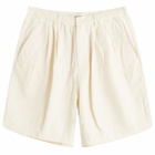 Kestin Men's Mhor Textured Shorts in Ecru