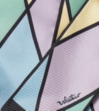 Valentino Rhombelle printed silk scarf