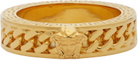 Versace Gold Chain Band Ring