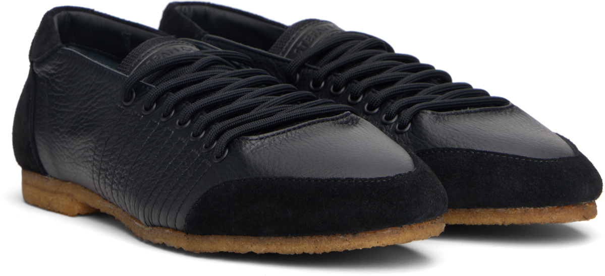 Stefan Cooke Black Lace Trainer Sneakers