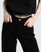 Re/done Womens Jeans in Black