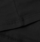 ERMENEGILDO ZEGNA - Stretch-Cotton T-Shirt - Black