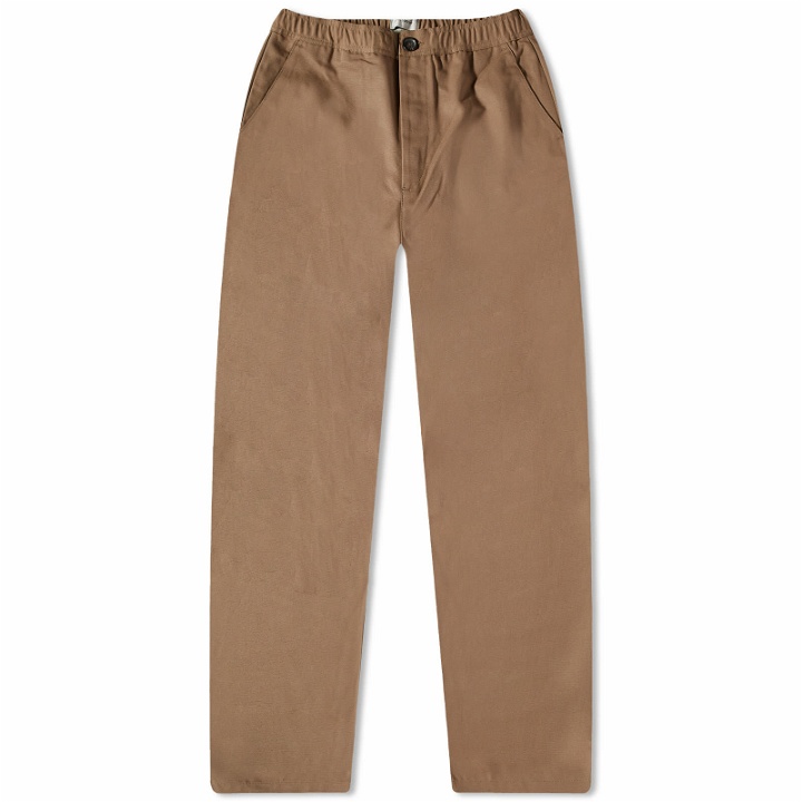 Photo: Oliver Spencer Men's Drawstring Trousers in Taupe