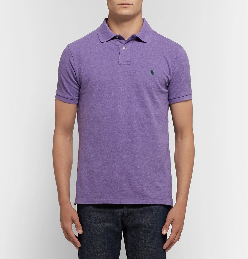 POLO RALPH LAUREN Slim-Fit Cotton-Piqué Polo Shirt for Men