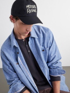 Visvim - Excelsior Wool and Silk-Blend Twill Cap - Black