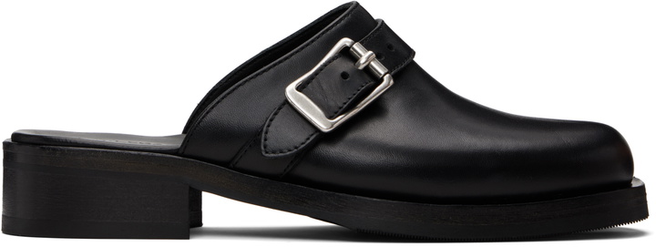 Photo: OUR LEGACY Black Camion Mule Loafers