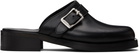 OUR LEGACY Black Camion Mule Loafers