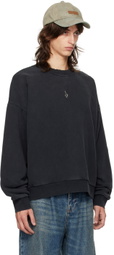 Stolen Girlfriends Club Black Snake Dagger Sweatshirt