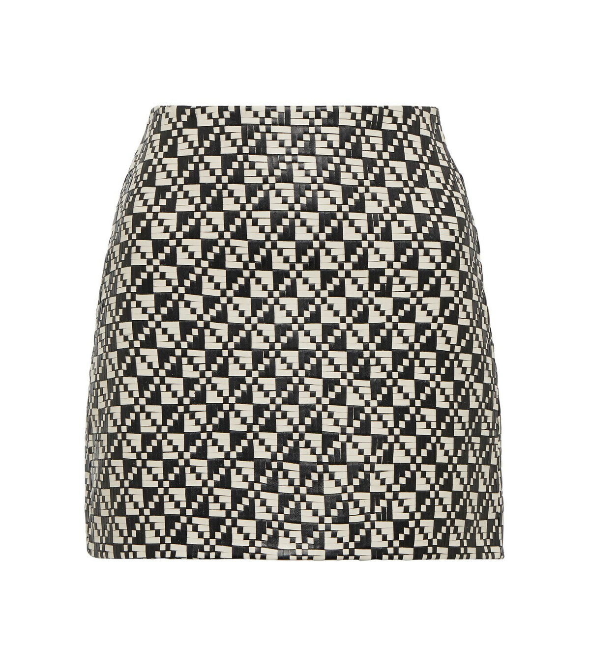 Dodo Bar Or Leather miniskirt
