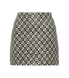 Dodo Bar Or Leather miniskirt