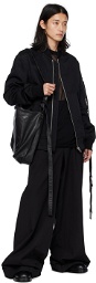 Ann Demeulemeester Black Large Begga Bag