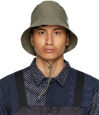 Engineered Garments Khaki K-Way Edition Pascalen 3.0 Bucket Hat