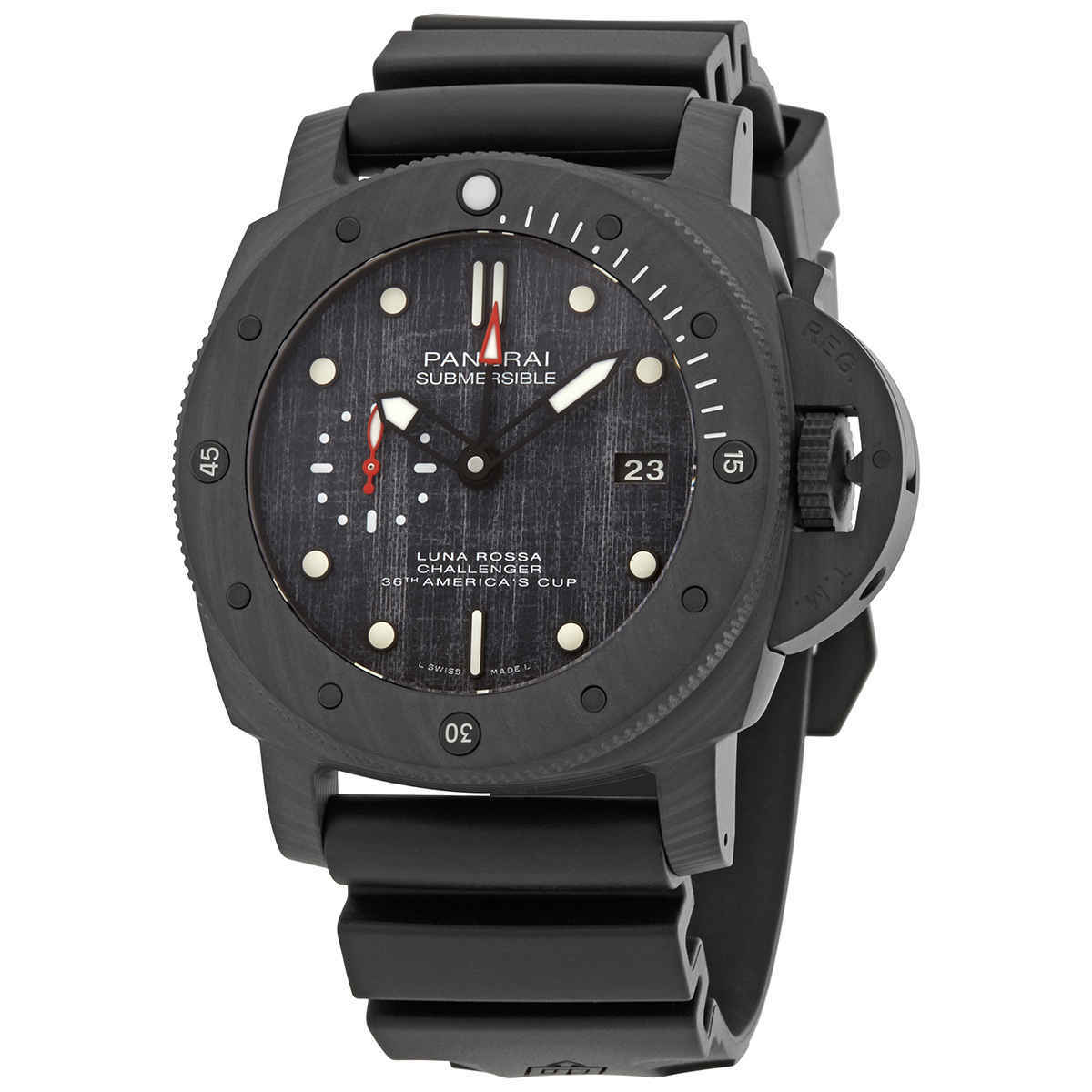 Panerai Submersible Carbotech Luna Rossa Automatic Mens Watch PAM01039