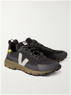 Veja - Dekkan Rubber-Trimmed Alveomesh Sneakers - Black